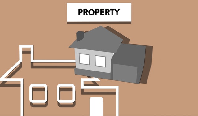 property graphic showing two homes